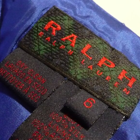 Ralph Lauren 100% Silk Skirt Beaded Size 6 - Picture 11 of 12